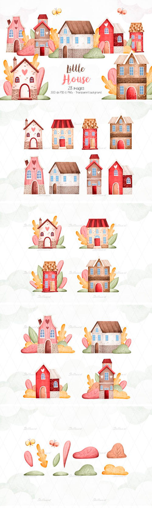 Little House Clipart