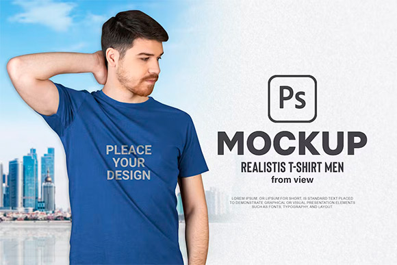 T-Shirt Mockup 6YV7FQB