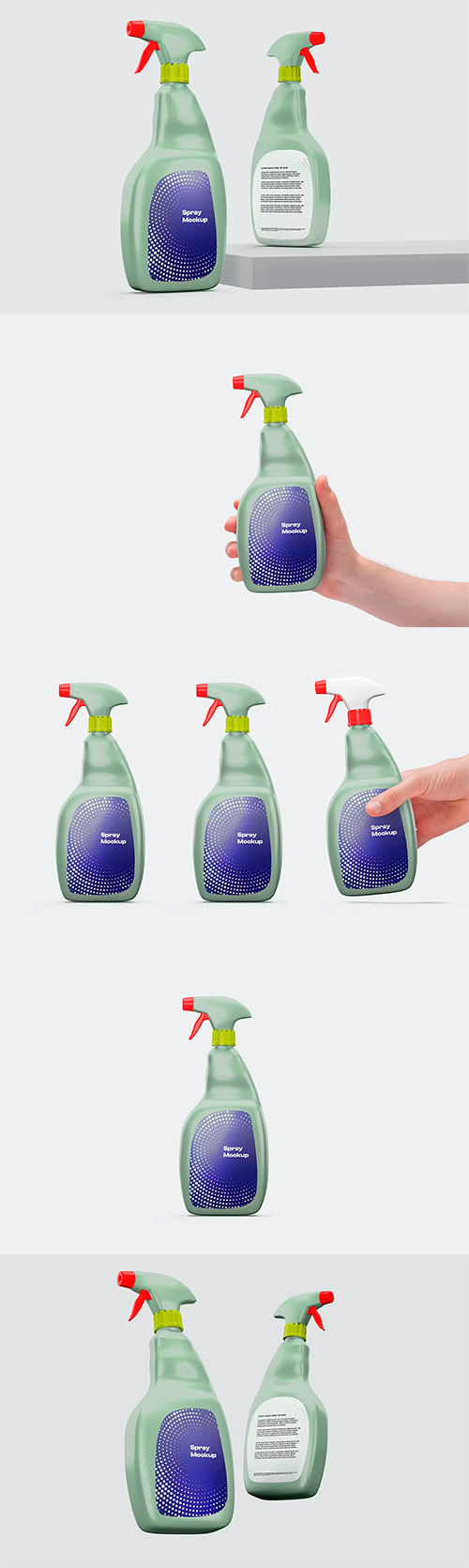 Spray Bottle Mockup 8HH8JAB