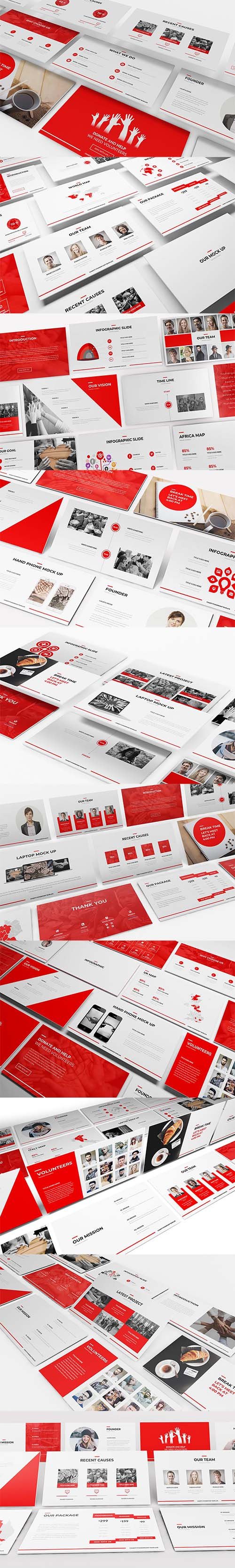 Charity Powerpoint Template 2SLZN3