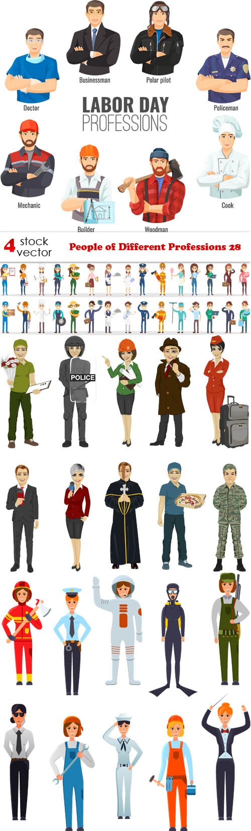 Vectors - People of Different Professions 28