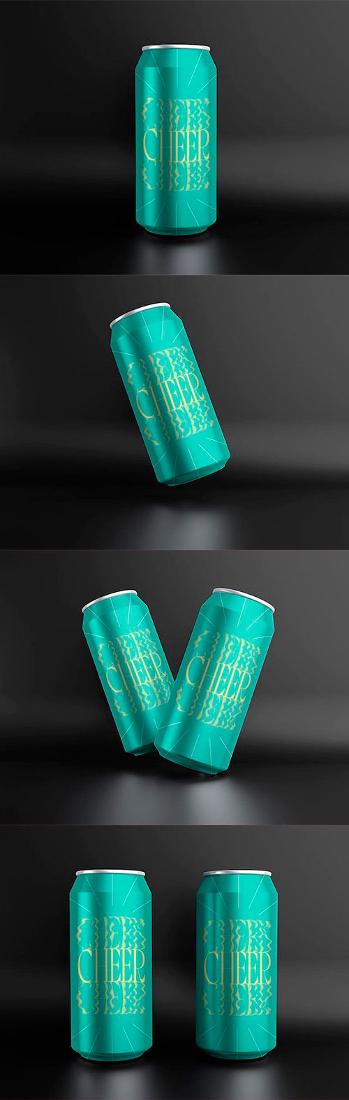 Beer Can Mockup TVG6UPS