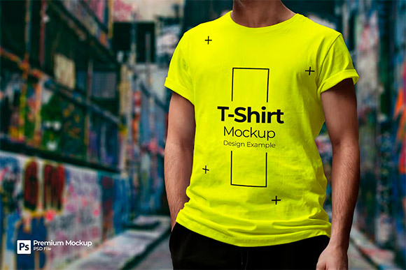 T-shirt Mockup 7VX3TSV