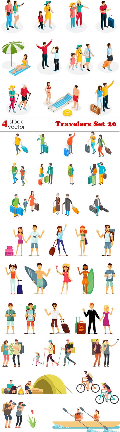 Vectors - Travelers Set 20