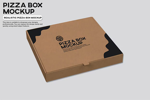 Pizza Box Mockup MPAN87Z