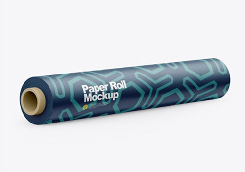 Matte Paper Roll Mockup 50593