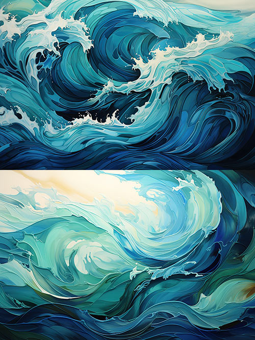 7 Oceanic Whirlpool Backgrounds 9Q6S98T
