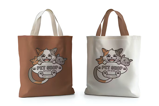 Tote Bag PSD Mockup 23B3E9H