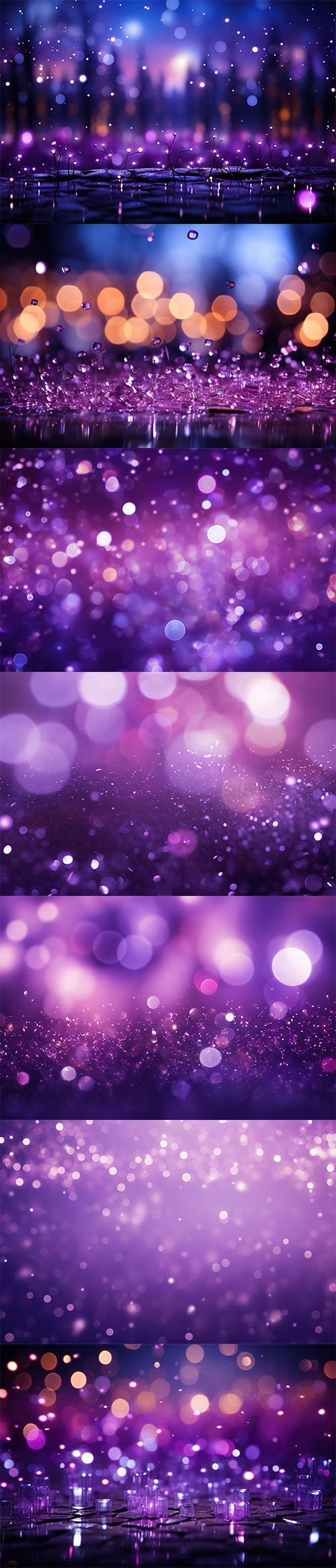 7 Purple Bokeh Light Backgrounds N3DXZ7H