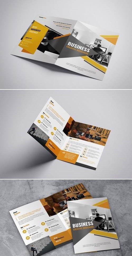 Business Creative - Bifold Brochure