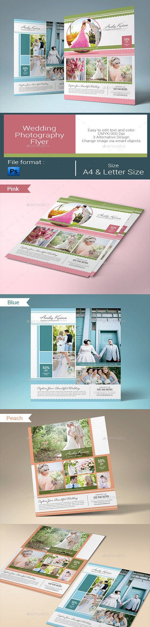 Wedding Photography Flyer 10347607