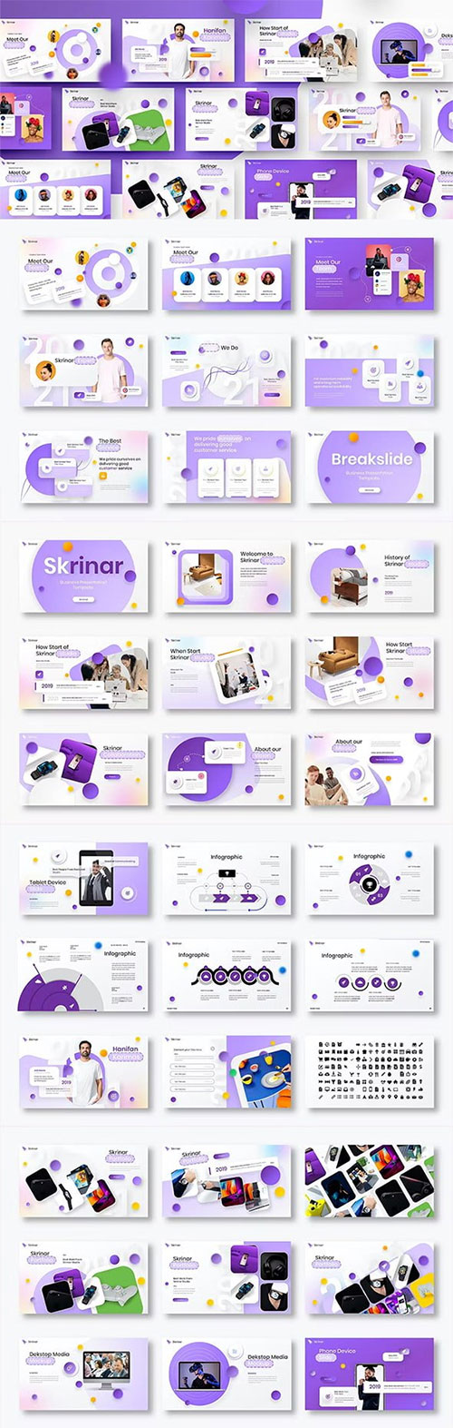 Skrinar - Business Powerpoint, Keynote and Google Slides Templates