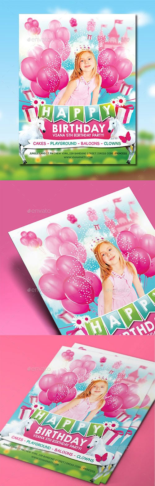 Princess Birthday Party Invitation 11752005