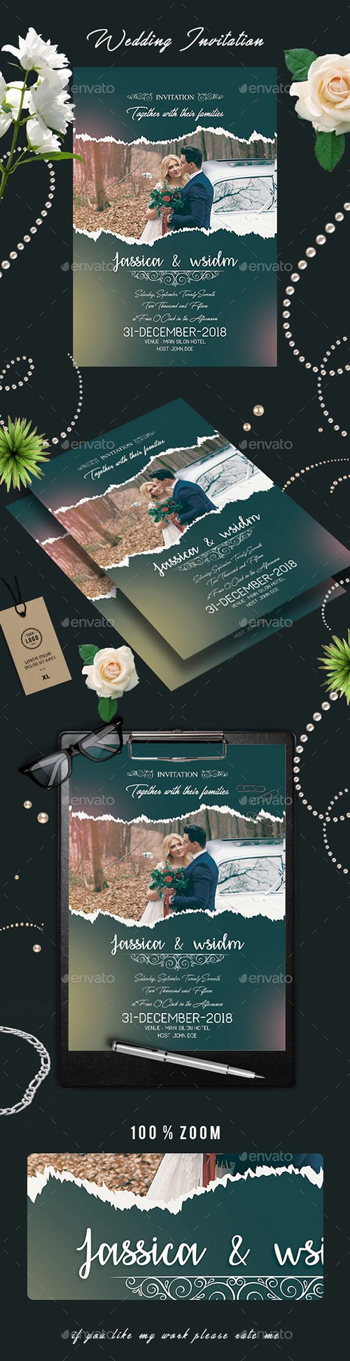 Wedding Invitation Card 22657955