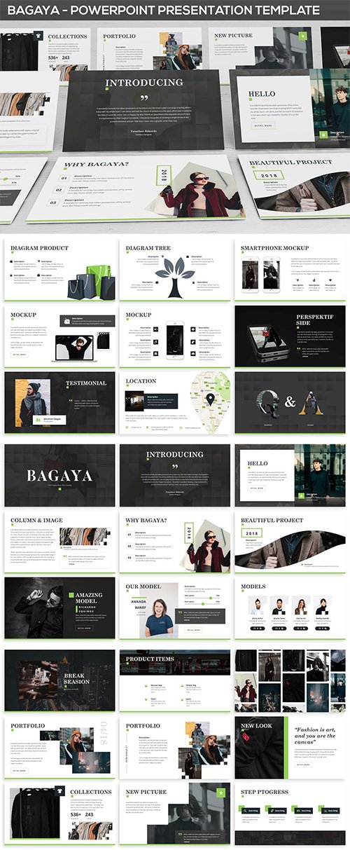 Bagaya - Fashion Powerpoint Template