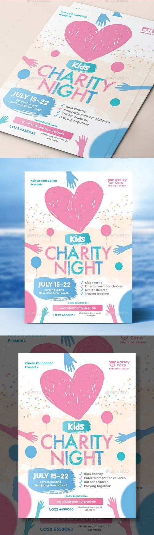 Kids Charity Flyer 19341815