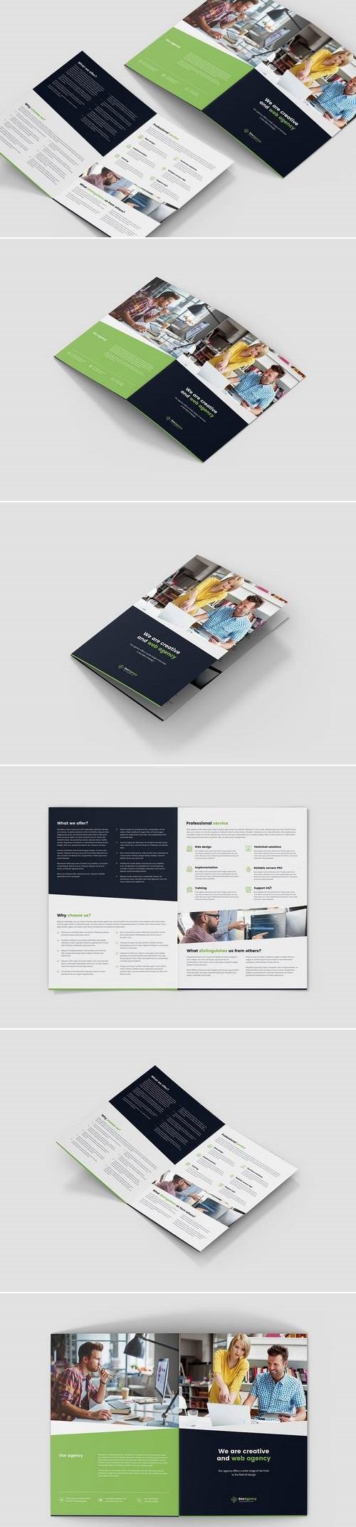 Brochure - Web Agency Bi-Fold A4/US