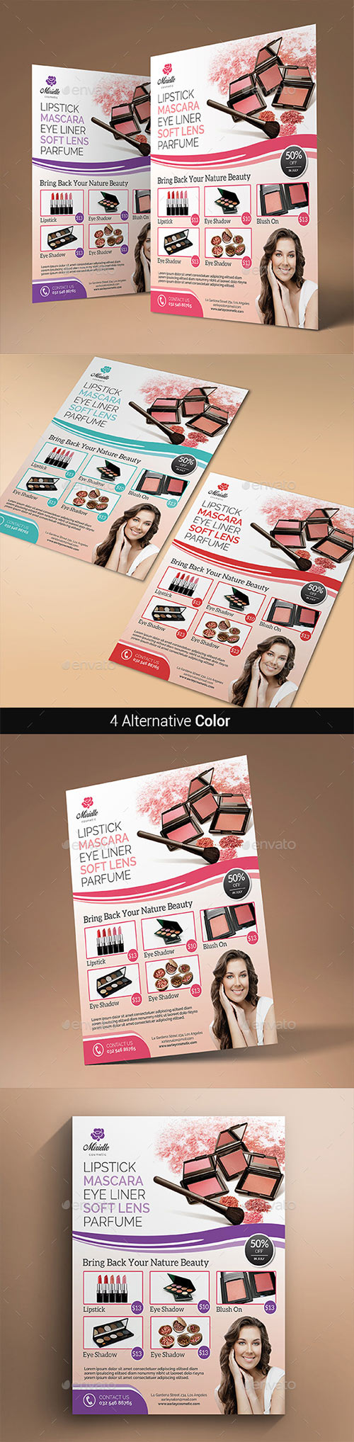 Cosmetic Flyer / Magazine Ad 10944344