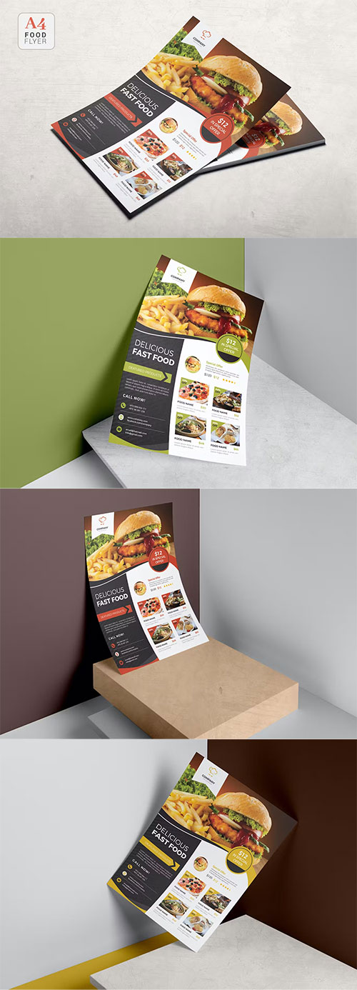 Food Flyer Template 96HBF7