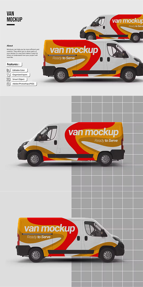 Van Mockup AMNQG5M