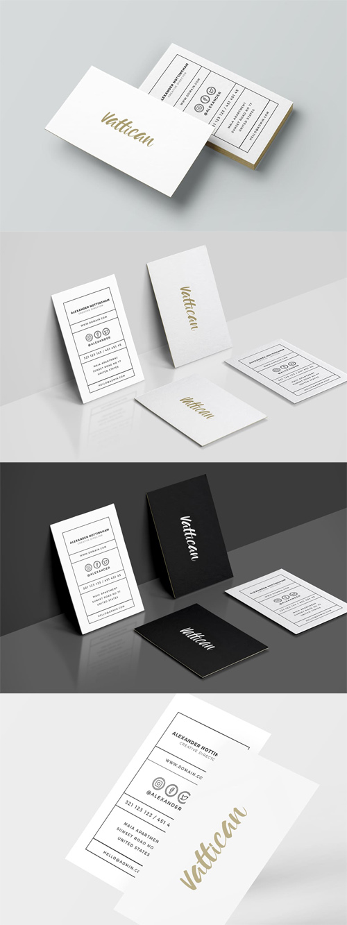 Vattican - Business Card Template