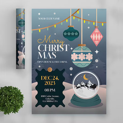 Christmas Day Flyer PNLMPXW
