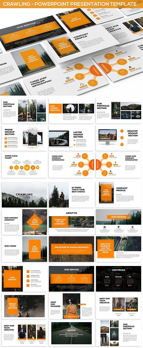 Crawling - Powerpoint Template