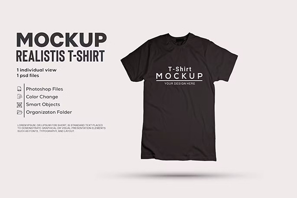 T-Shirt Mockup TC8ZSJX