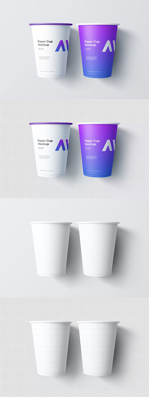 Paper Cup Mockup KNWQQJ6