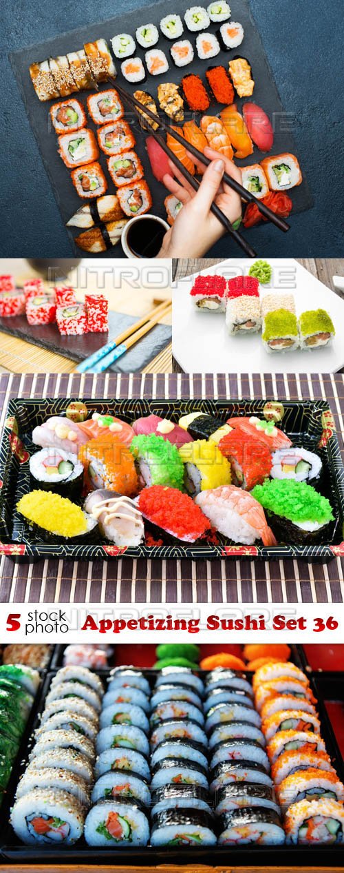 Photos - Appetizing Sushi Set 36