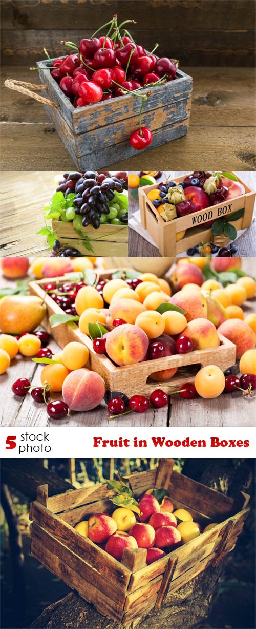 Photos - Fruit in Wooden Boxes