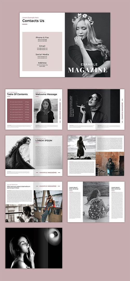 Magazine Layout 525698782