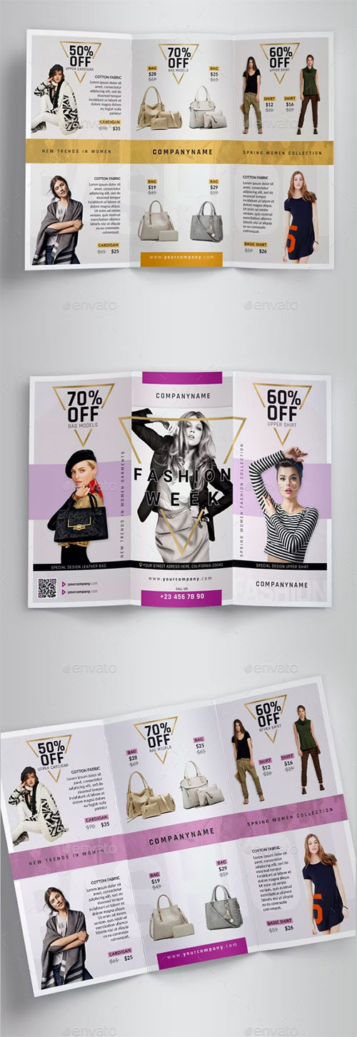 Fashion Trifold Brochure 20601566