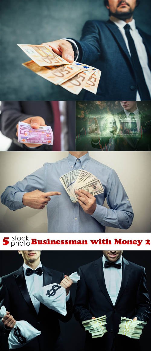 Photos - Businessman with Money 2