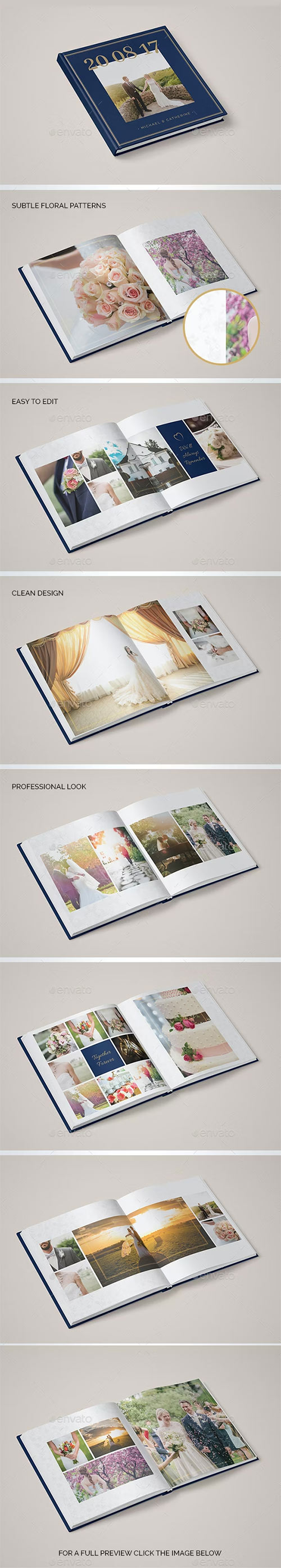 24 pages Wedding Photobook 12x12 Brochure 20196859