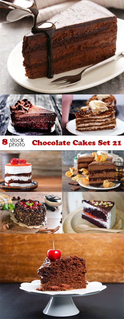 Photos - Chocolate Cakes Set 21