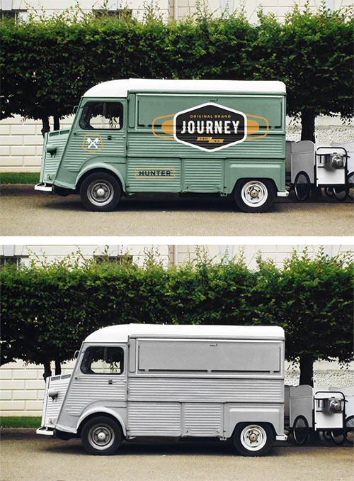 Food Truck Mockup