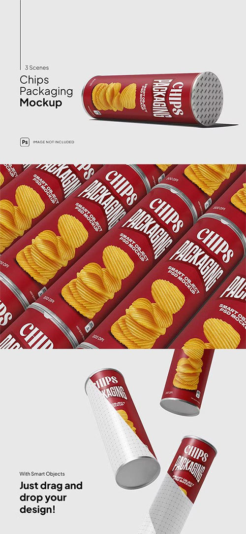Chips Packaging Mockup DYDGFXE