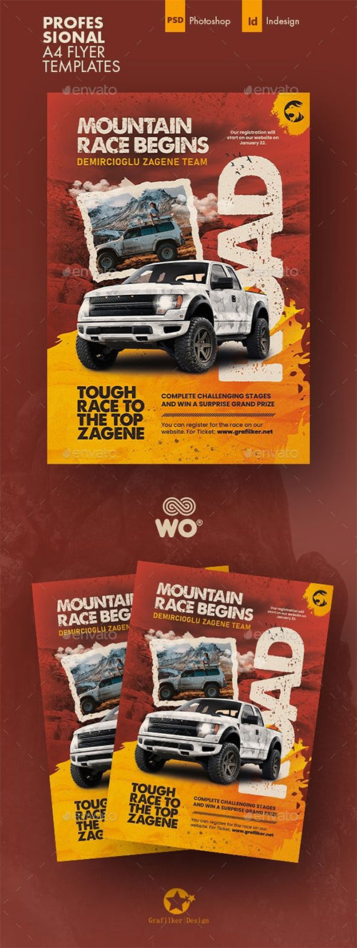 Off Road Flyer Templates 50241067