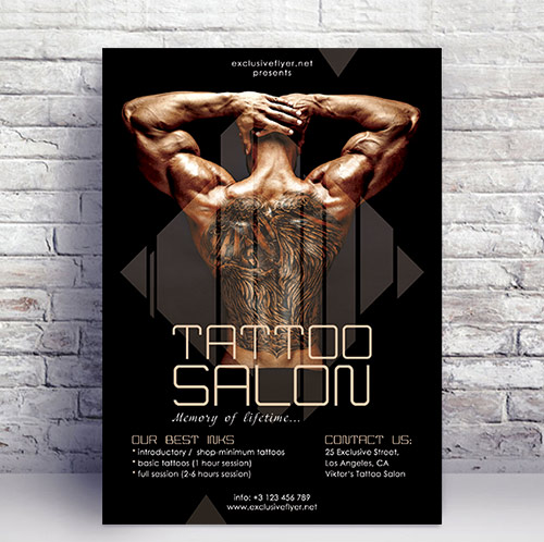 Tattoo Salon Flyer