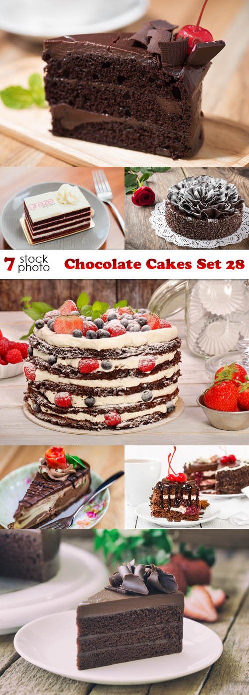 Photos - Chocolate Cakes Set 28