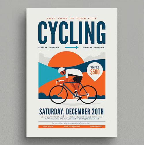 Cycling Event Flyer 6A9W62