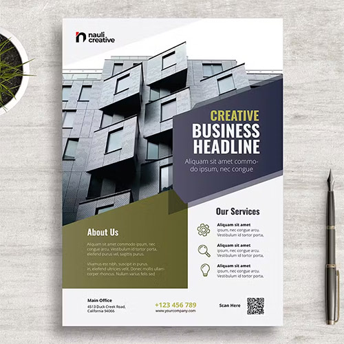 Corporate Business Flyer PSD and Vector Vol.3