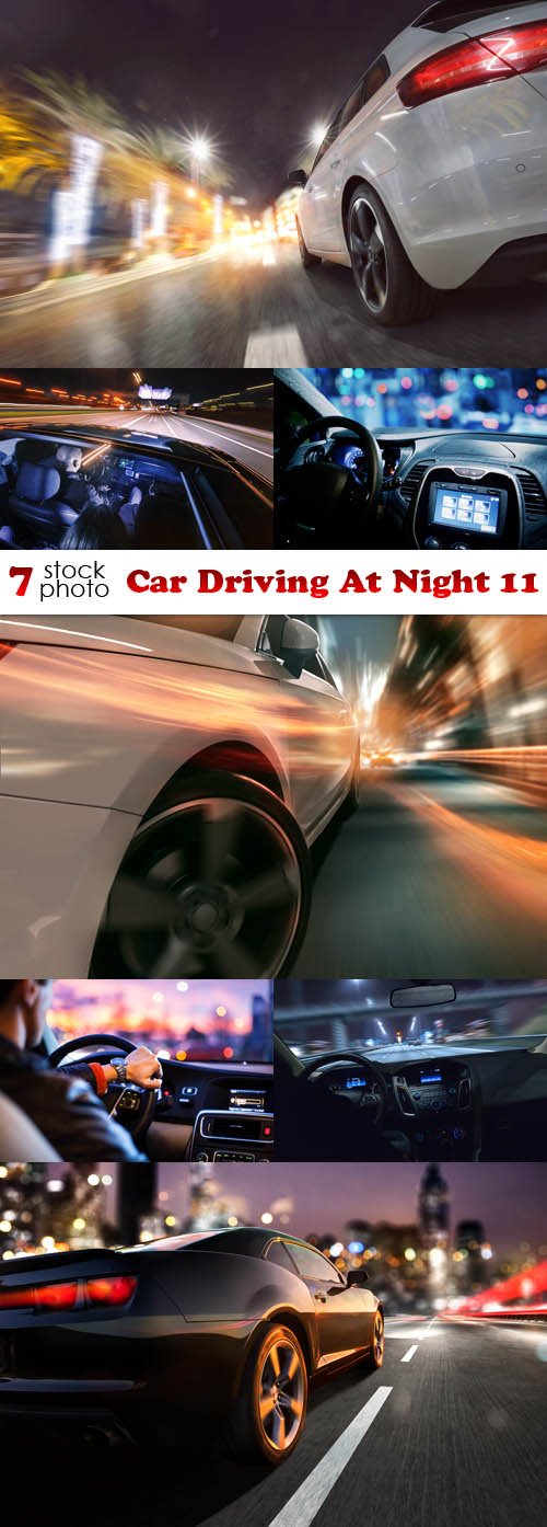 Photos - Car Driving At Night 11