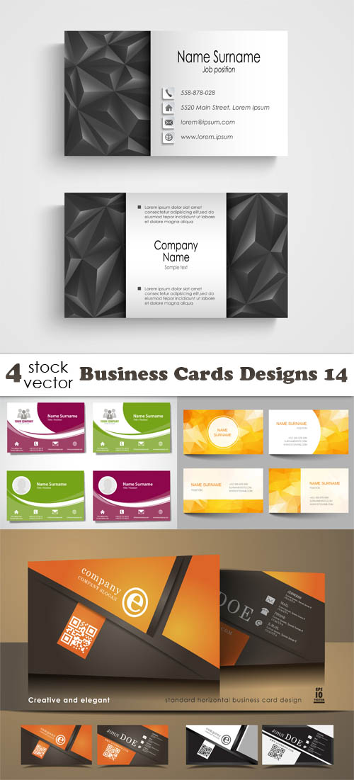 Vectors - Business Cards Designs 14