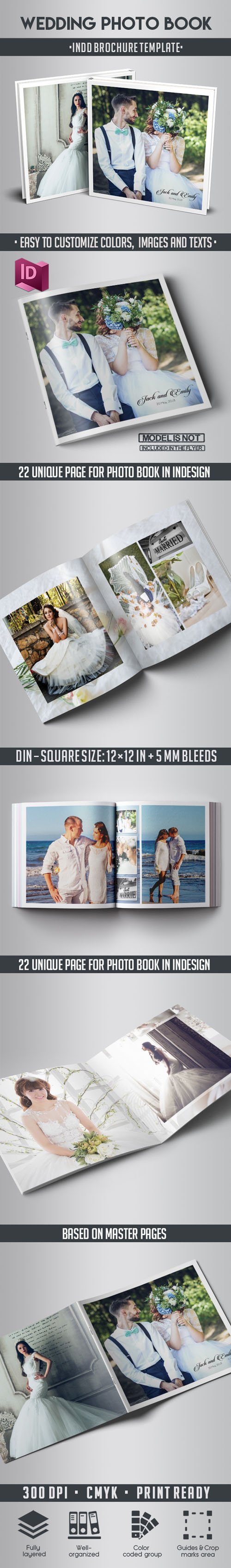 Wedding Photo Book Template