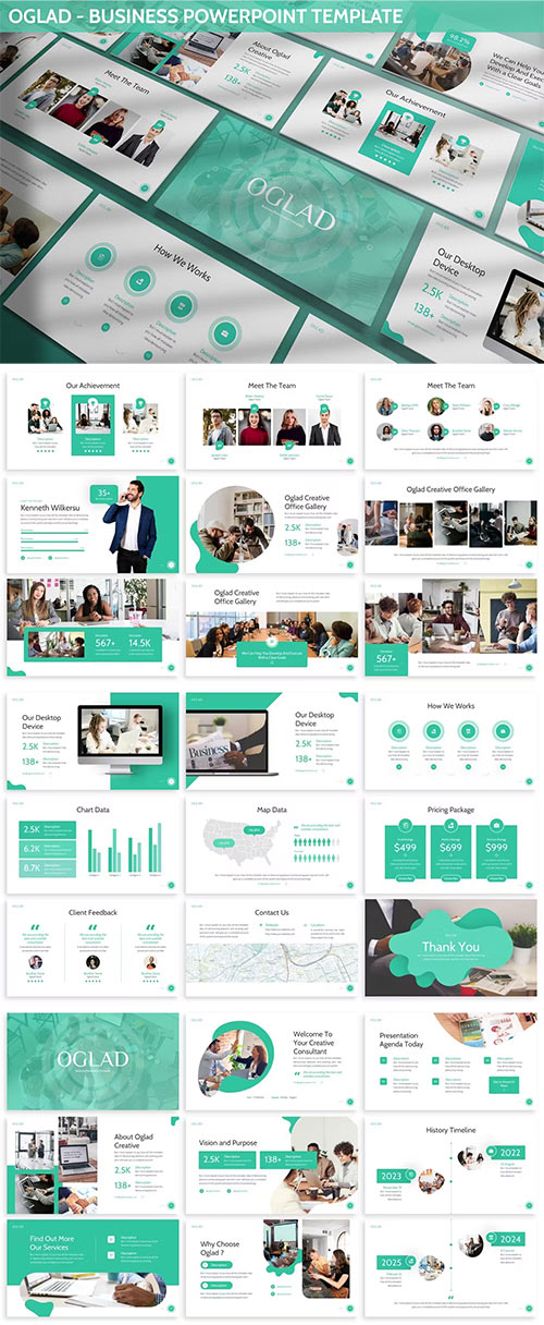 Oglad - Business Powerpoint Template SWDM8XN