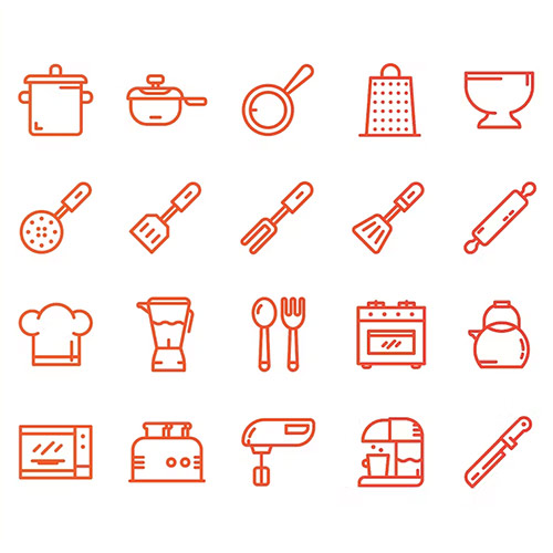 Kitchen Icons Collection