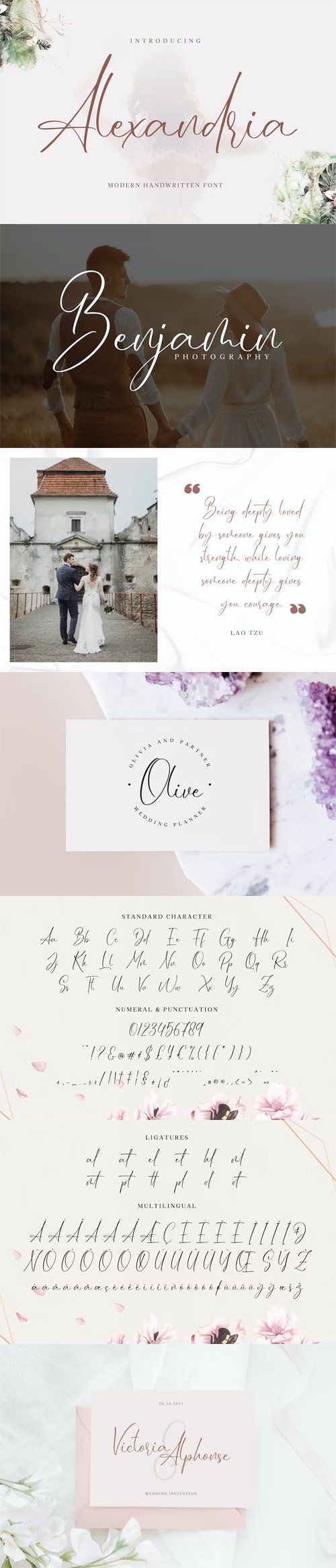 Alexandria - Handwritten Script Font