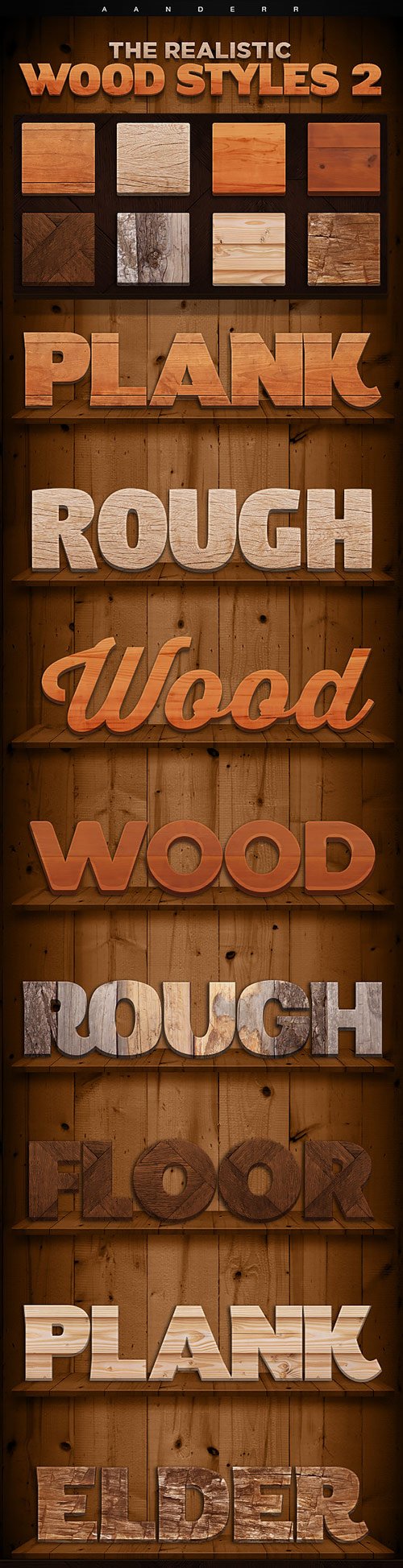The Realistic Wood Styles 2 18006000